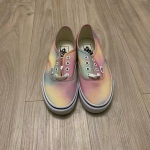 NWOT Rainbow Vans
